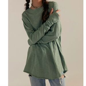 Free People We The Free Arden Tee Washed Army